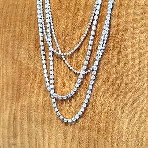 Long drape necklace